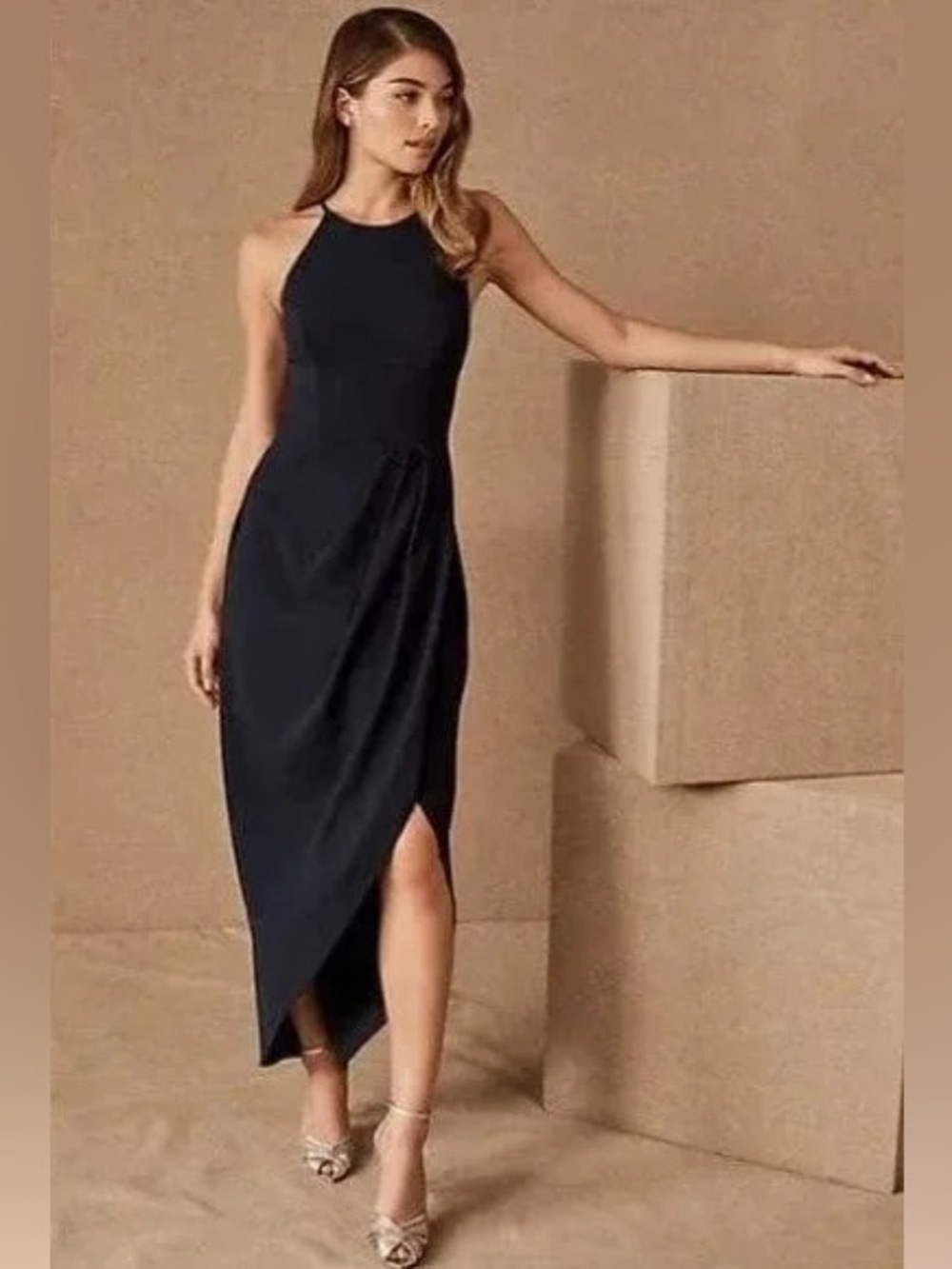 BHLDN Marceau Dress, Navy